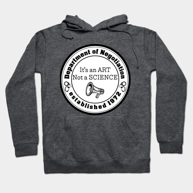 It's Art not a Science Hoodie by DepartmentofNegotiation